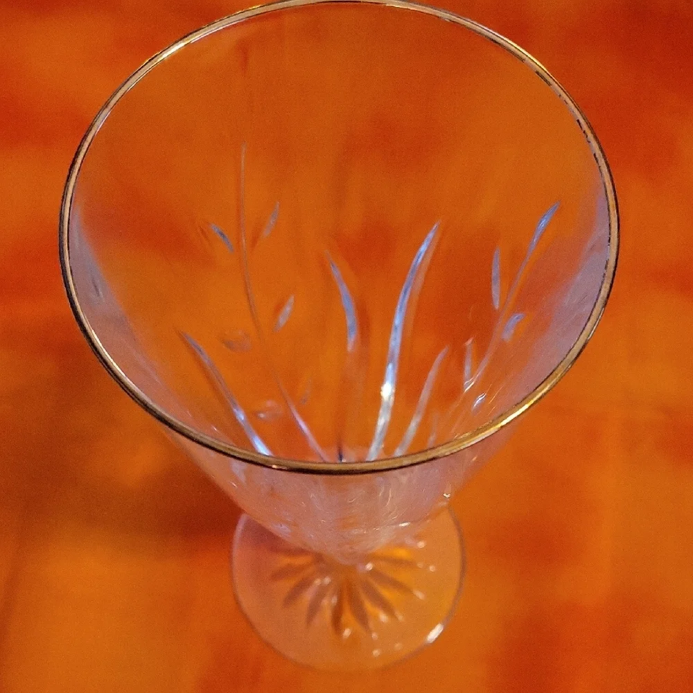Crystal Iced Tea Goblet Cassandra by Cristal D'Argues- Durand